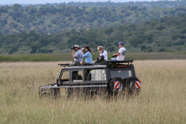 Akagera sunrise game drive